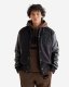 Roots Mens Vintage Varsity Jacket - BLACK/BLACK Roots Mens Vintage Varsity Jacket - BLACK/BLACK
