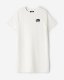 Roots Organic Cooper Short Sleeve Sweat Dress - EGRET