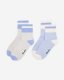Roots Adult Cotton Cabin Ankle Sock 2 Pack - GLACIAL BLUE PEPPER Roots Adult Cotton Cabin Ankle Sock 2 Pack - GLACIAL BLUE PEPPER