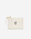Roots Monogram Wristlet Ivory - C