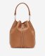 Roots XL Bucket Bag Cervino - TAN/POWDER PINK