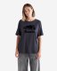 Roots Womens Organic Relaxed Cooper T-shirt - GRAPHITE