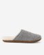 Roots Mens Mule Slipper - SALT & PEPPER