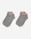 Roots Adult Cotton Cabin Ped Sock 2 Pack - SALT & PEPPER Roots Adult Cotton Cabin Ped Sock 2 Pack - SALT & PEPPER