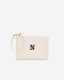 Roots Monogram Wristlet Ivory - N