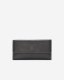 Roots Medium Trifold Clutch Prince - BLACK