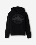 Roots Womens Heritage Beaver Hoodie - BLACK Roots Womens Heritage Beaver Hoodie - BLACK
