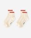 Roots Adult Cotton Cabin Ankle Sock 2 Pack - OATMEAL MIX Roots Adult Cotton Cabin Ankle Sock 2 Pack - OATMEAL MIX