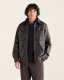 Roots Encore Leather Shirt - BLACK