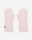 Roots Womens Olivia Cable Mitten - BALLET SLIPPER