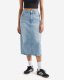 Roots Levi's High Rise Back Slit Womens Skirt - LIGHT BLUE Roots Levi's High Rise Back Slit Womens Skirt - LIGHT BLUE