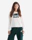 Roots Womens Organic Cooper Long Sleeve T-shirt - EGRET