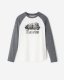 Roots Womens Inglenook Plaid Long Sleeve T-shirt - SALT & PEPPER