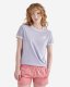 Roots Womens Cooper Ringer T-Shirt - COSMIC SKY