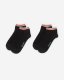 Roots Adult Cotton Cabin Ped Sock 2 Pack - BLACK Roots Adult Cotton Cabin Ped Sock 2 Pack - BLACK