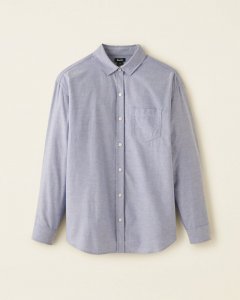 Roots Oxford Relaxed Shirt - CHAMBRAY BLUE