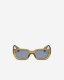 Roots Plastic Slim Cat-Eye Frosted - GREEN Roots Plastic Slim Cat-Eye Frosted - GREEN