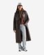 Roots Womens Leather Trench Lake - CHOCOLATE