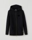 Roots Organic Capri Full Zip Hoodie - BLACK