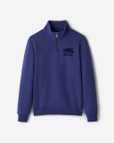 Roots Organic Original Half Zip Stein - BLUE ECLIPSE