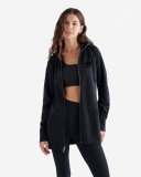 Roots Organic Capri Full Zip Hoodie - BLACK Roots Organic Capri Full Zip Hoodie - BLACK