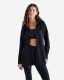 Roots Organic Capri Full Zip Hoodie - BLACK