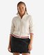 Roots Cabin Full Zip Track Jacket Sweater - EGRET MIX