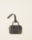 Roots Upcycle Banff Bag Charm - GREEN CAMO
