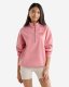 Roots Organic Cooper Relaxed Half Zip Stein - BRANDIED APRICOT
