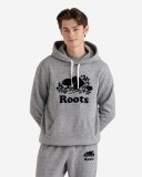 Roots Organic Original Kanga Hoodie - SALT & PEPPER Roots Organic Original Kanga Hoodie - SALT & PEPPER