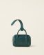 Roots Upcycle Banff Bag Charm - DEEP TEAL