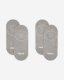 Roots Adult No Show Sock 2 Pack - GREY MIX Roots Adult No Show Sock 2 Pack - GREY MIX