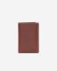 Roots Oxford Passport Holder - CEDAR BROWN