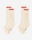 Roots Adult Cotton Cabin Sock 2 Pack - OATMEAL MIX Roots Adult Cotton Cabin Sock 2 Pack - OATMEAL MIX