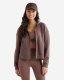 Roots Recover Essential Interlock Full Zip Hoodie - CINDER BROWN Roots Recover Essential Interlock Full Zip Hoodie - CINDER BROWN