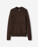 Roots Robson Saddle Crew Sweater - ESPRESSO BROWN MIX Roots Robson Saddle Crew Sweater - ESPRESSO BROWN MIX