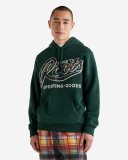 Roots Plaid Applique Kanga Hoodie - VARSITY GREEN Roots Plaid Applique Kanga Hoodie - VARSITY GREEN