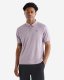 Roots Renew Short Sleeve Polo - LAVENDER MIST PEPPER