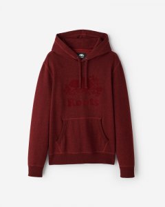 Roots Organic Original Kanga Hoodie - CHERRY COLA PEPPER