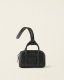 Roots Upcycle Banff Bag Charm - BLACK