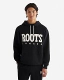 Roots Retro Kanga Hoodie - BLACK