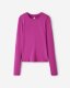 Roots Renew Fitted Long Sleeve Top - WILD ASTER PURPLE