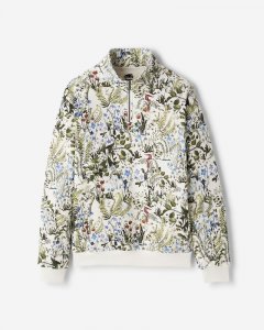 Roots Heather One Half Zip Stein - MULTI