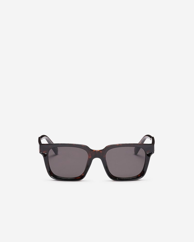 Roots Plastic Square Bevelled - BROWN