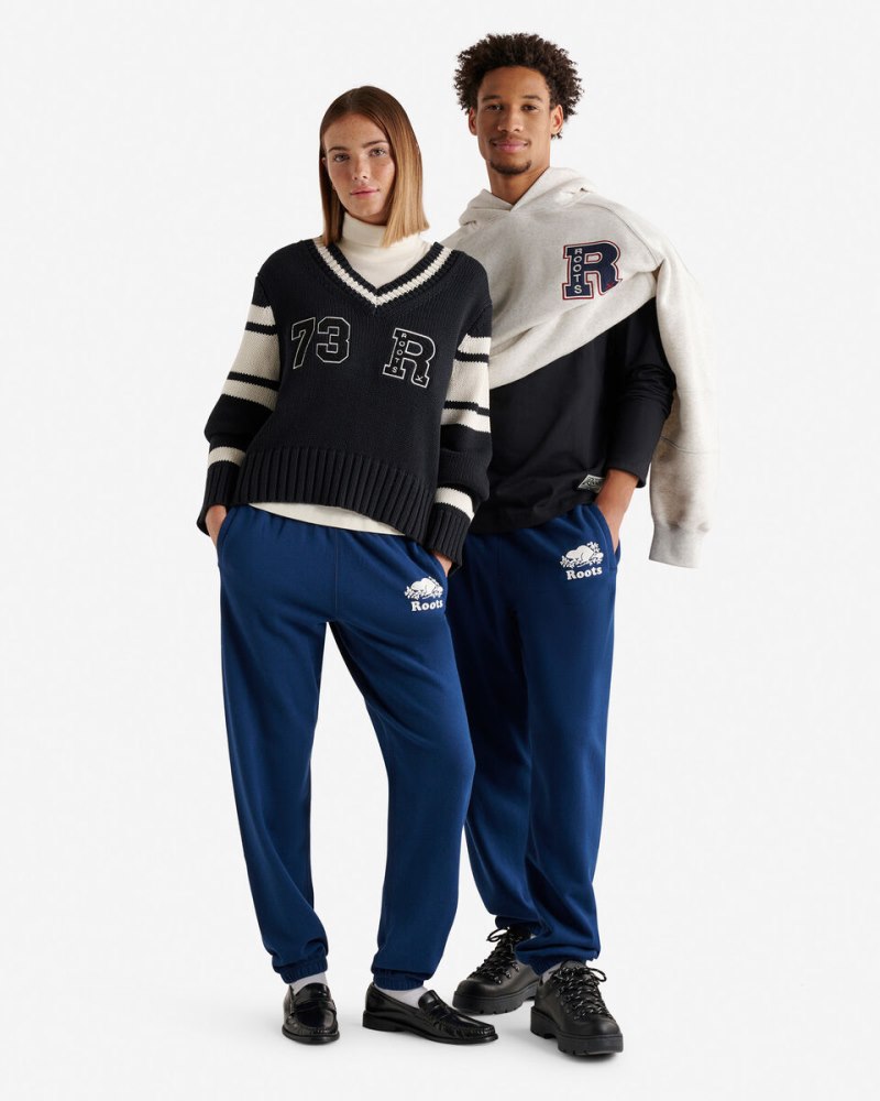 Roots Organic Original BF Sweatpant - TRUE NAVY