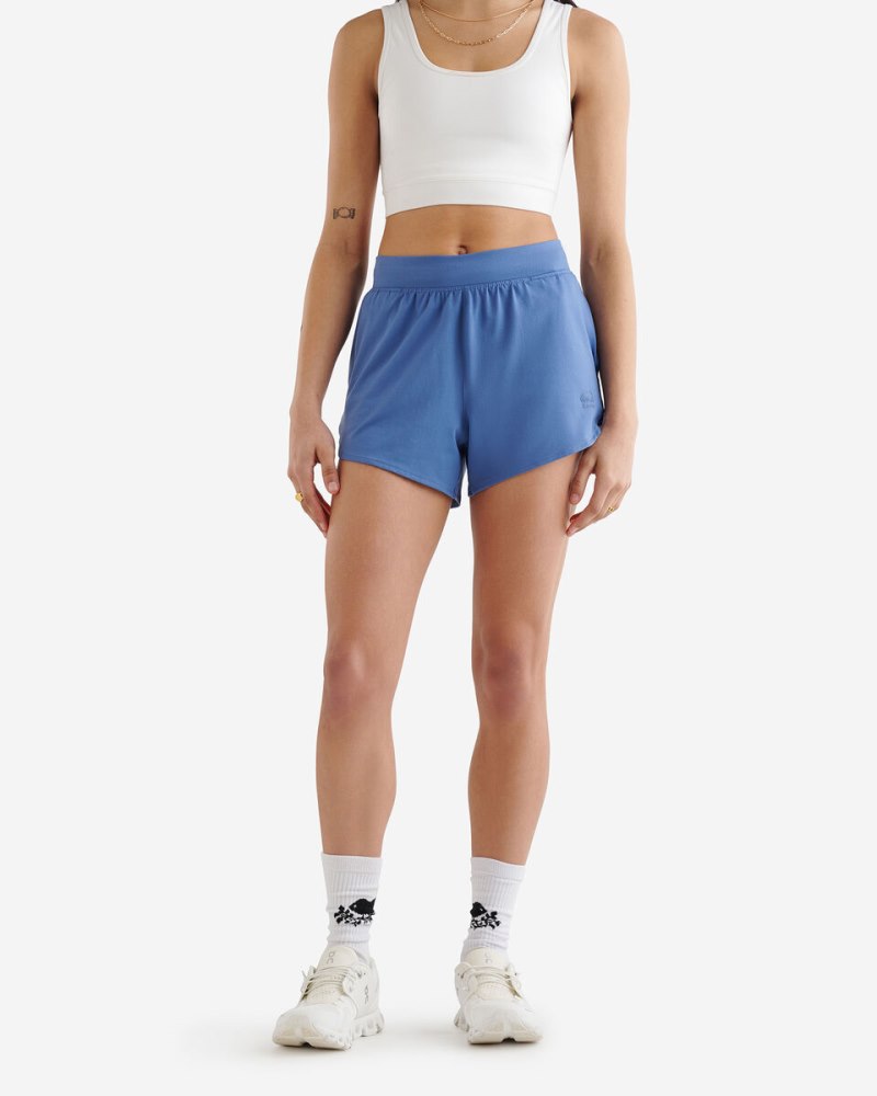 Roots Renew Runner Short 3 Inch - BLUE HORIZON