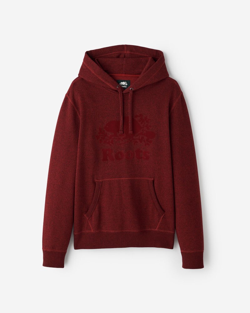 Roots Organic Original Kanga Hoodie - CHERRY COLA PEPPER